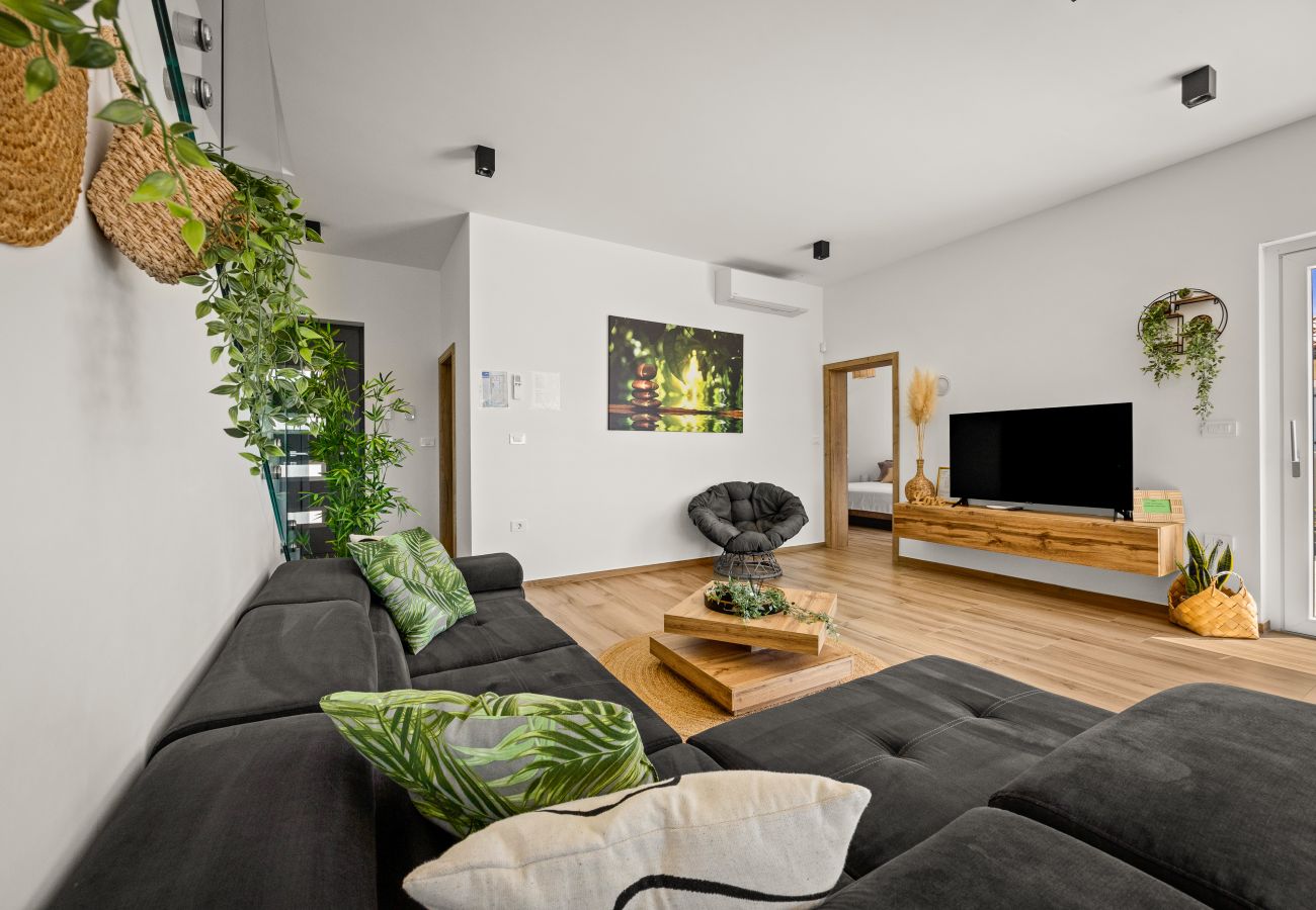 Villa a Pomer - Villa Pergosa near Medulin for 8 persons with 38 m2 pool, sea view - only 200 meters from beach