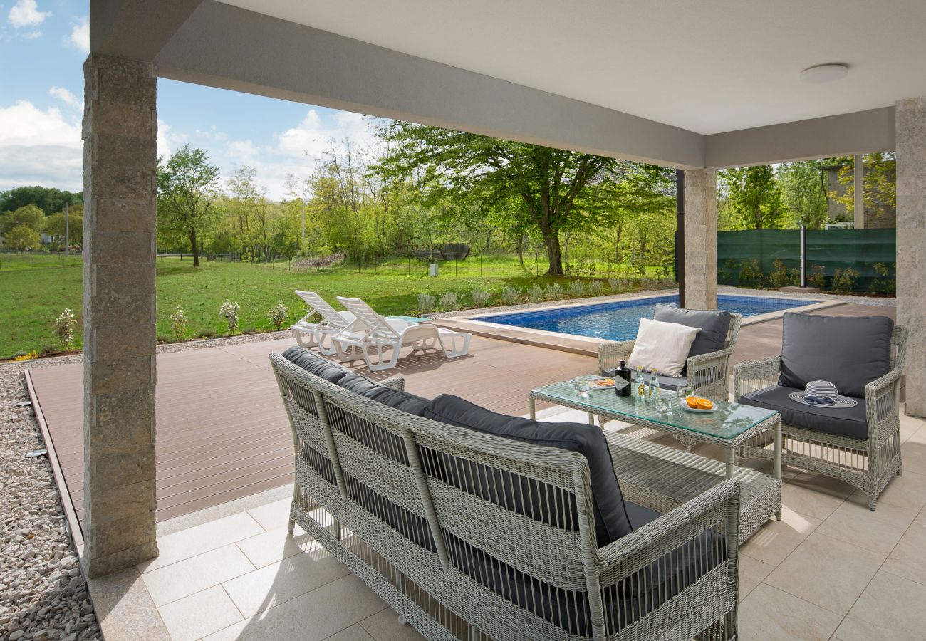 Villa a Županici - Villa Meadow for 6 persons near Labin - Rabac with 28 m2 heated pool & kids playground