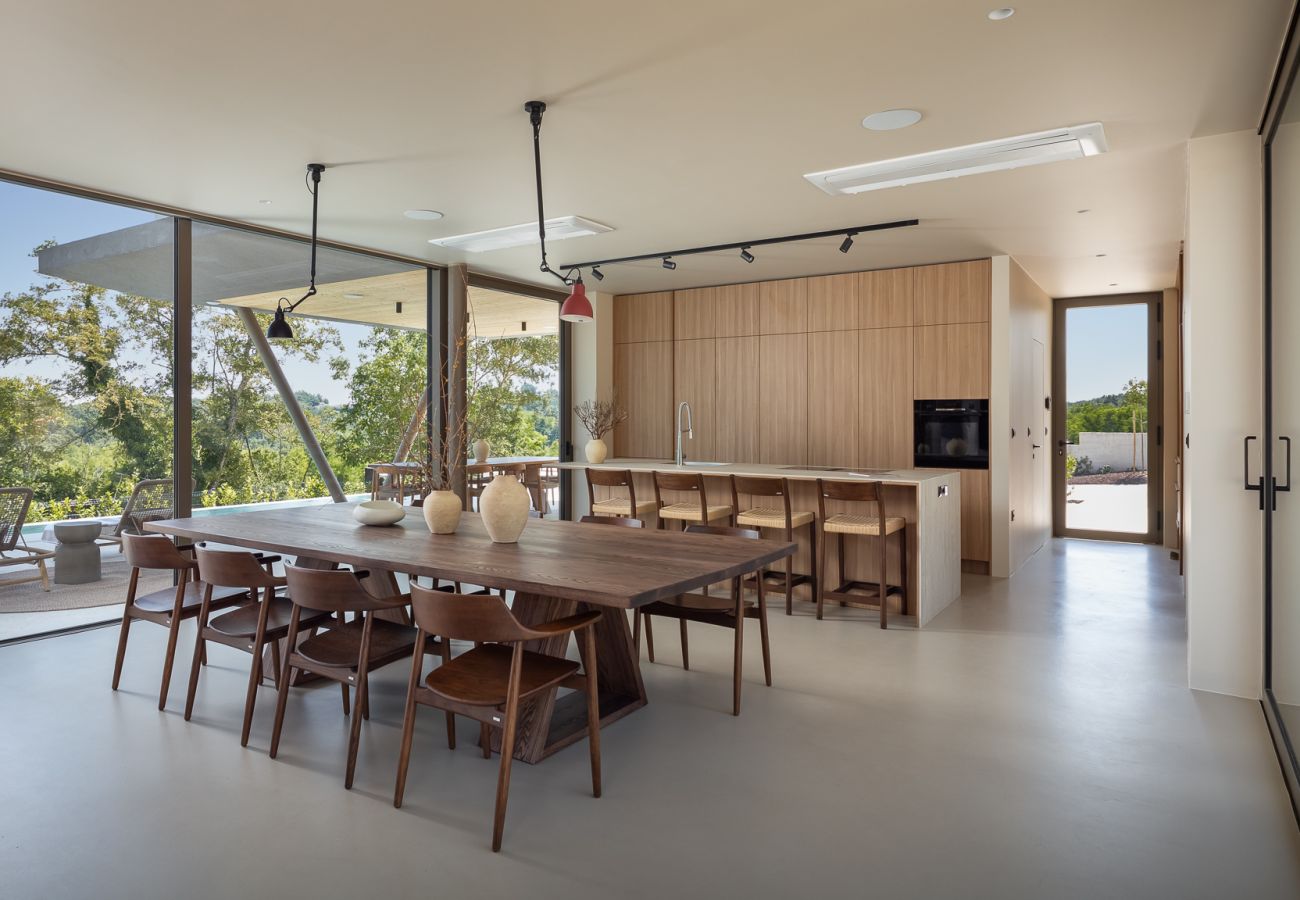 Villa a Brajkovici - Villa bOx in Central Istria for 14 persons with wellness, 54 m2 heated pool, & kids playground