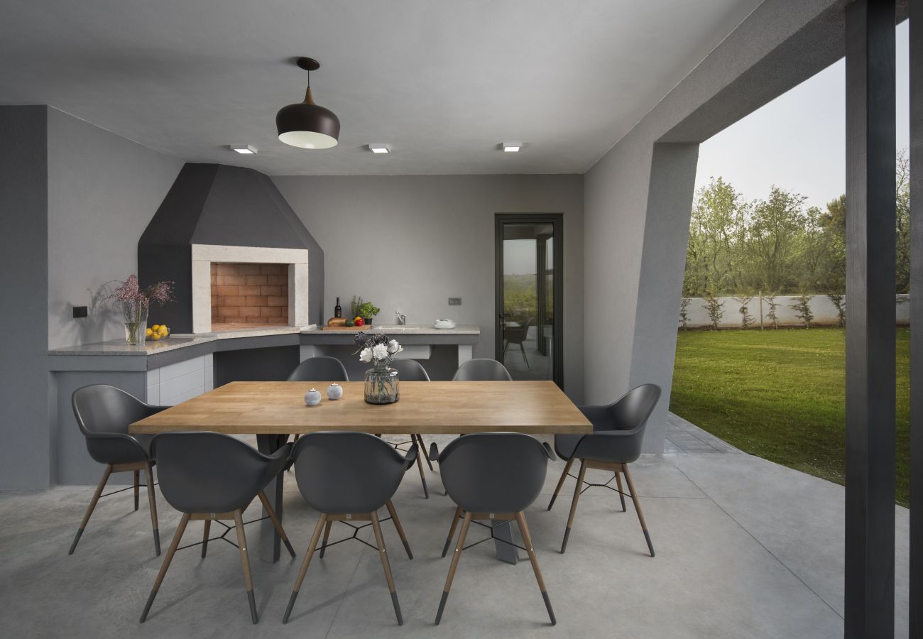 Villa a Vodnjan - Villa Infinity near Pula for 8 persons with 68 m2 private pool, sauna & kids playground