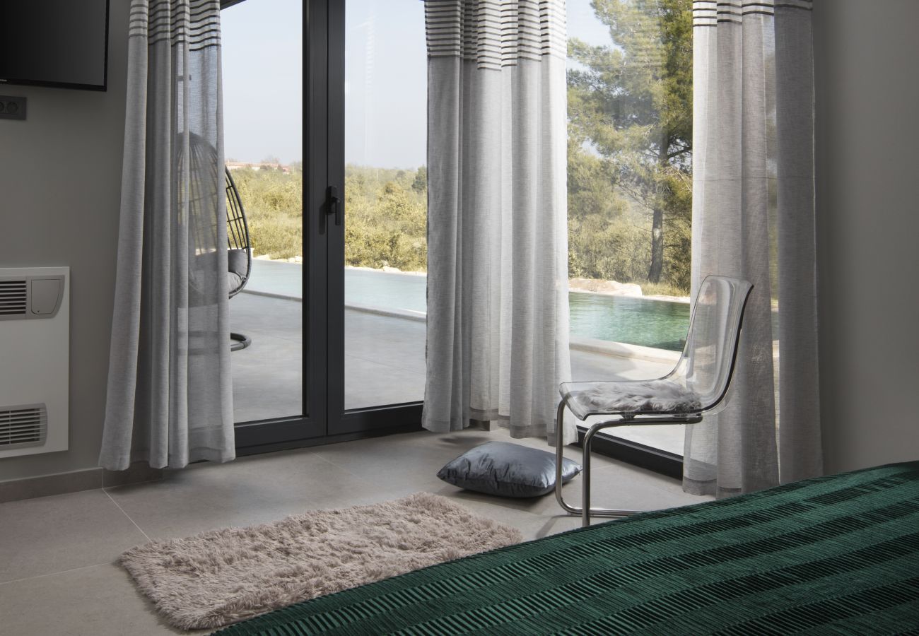 Villa a Vodnjan - Villa Infinity near Pula for 8 persons with 68 m2 private pool, sauna & kids playground