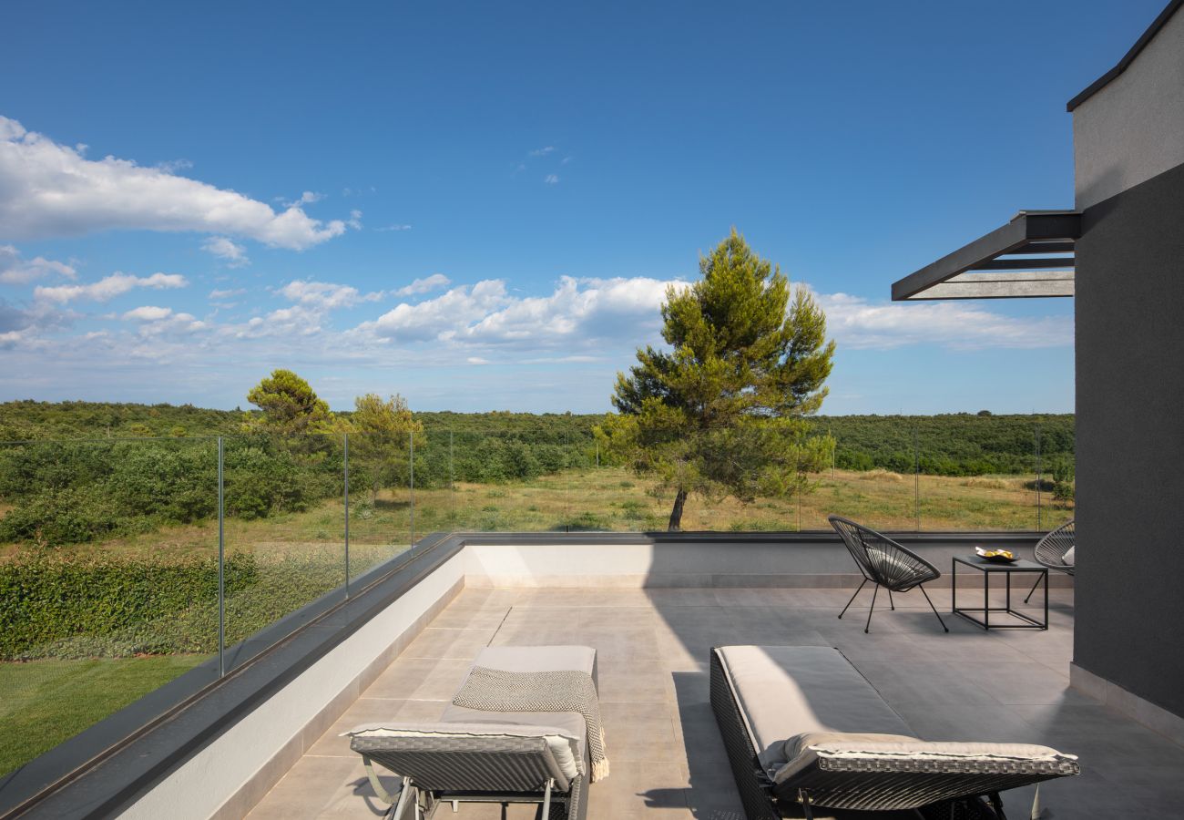Villa a Vodnjan - Villa Infinity near Pula for 8 persons with 68 m2 private pool, sauna & kids playground