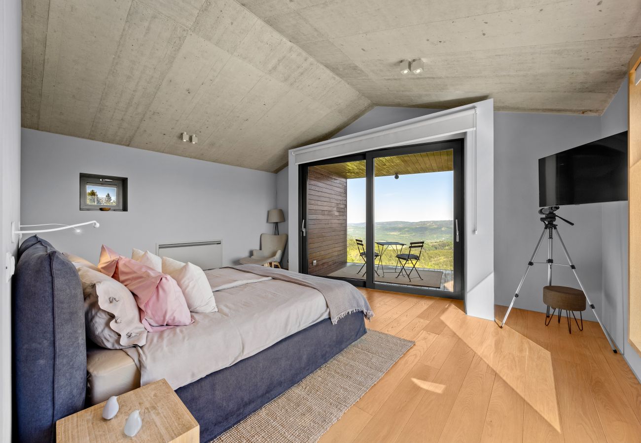 Villa a Pazin - Villa Vista Zamask for 7 persons near Motovun with 60 m2 heated pool, free bikes & panoramic view