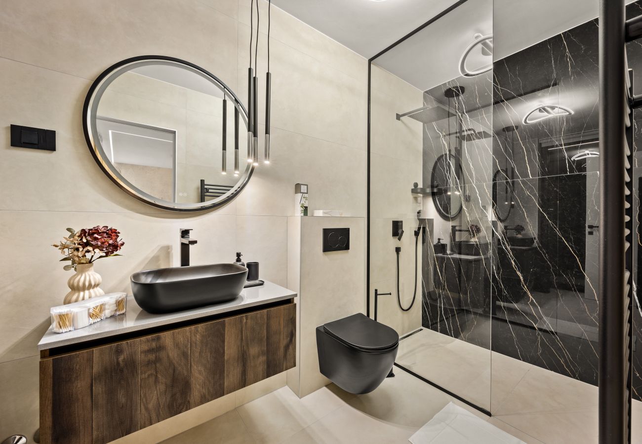 Villa a Ližnjan - Villa Asper near Medulin for 8 persons with 40 m2 private pool, sea view and only 1 km from beach