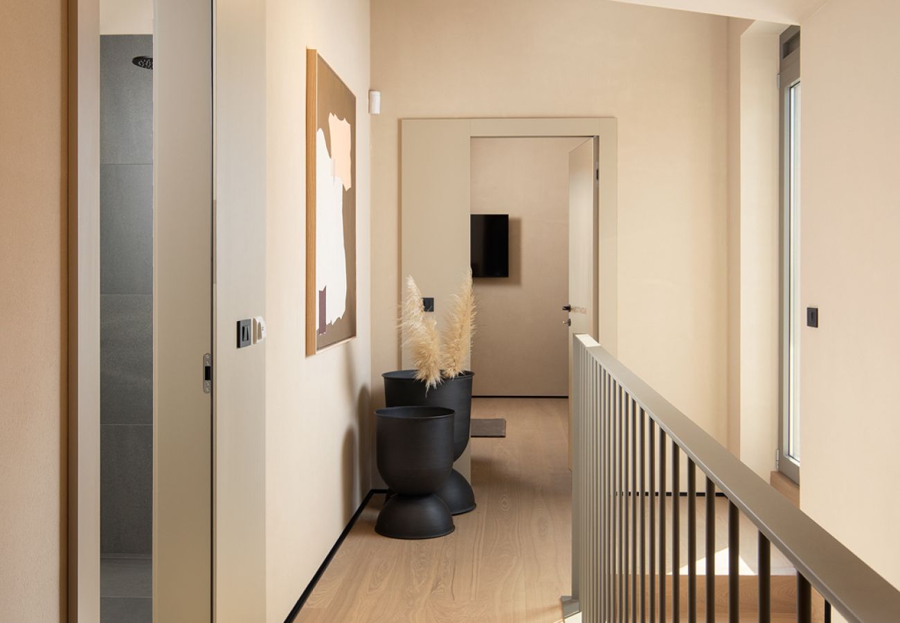 Villa a Vodnjan - Villa Puerto de Luz near Fažana for 8 persons with 35 m2 private pool, sea view, mini golf & sauna