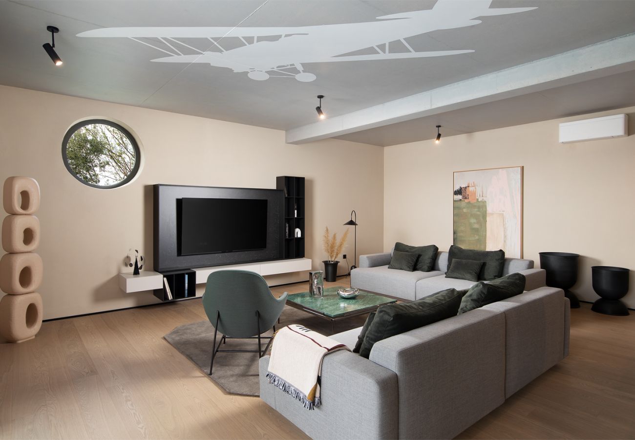 Villa a Vodnjan - Villa Puerto de Luz near Fažana for 8 persons with 35 m2 private pool, sea view, mini golf & sauna