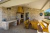 Villa a Gajana - Villa Oliva near Pula for 9 persons with private pool, sea view & beautiful outside area - 3 km from beach