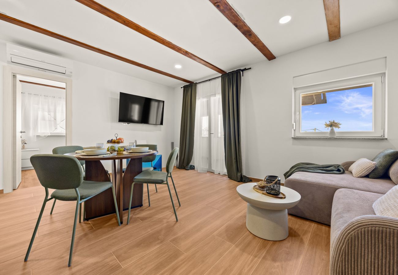 Villa a Peroj - Villa Almare for 10 persons near Fažana with private pool, sea view, kids playground & 900 meters from beach