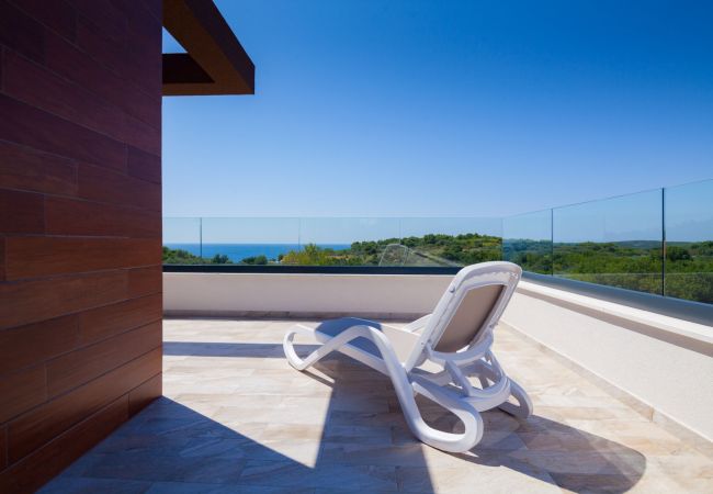 Villa in Premantura - Luxury Villa ReMi near Medulin with wellness and sea view