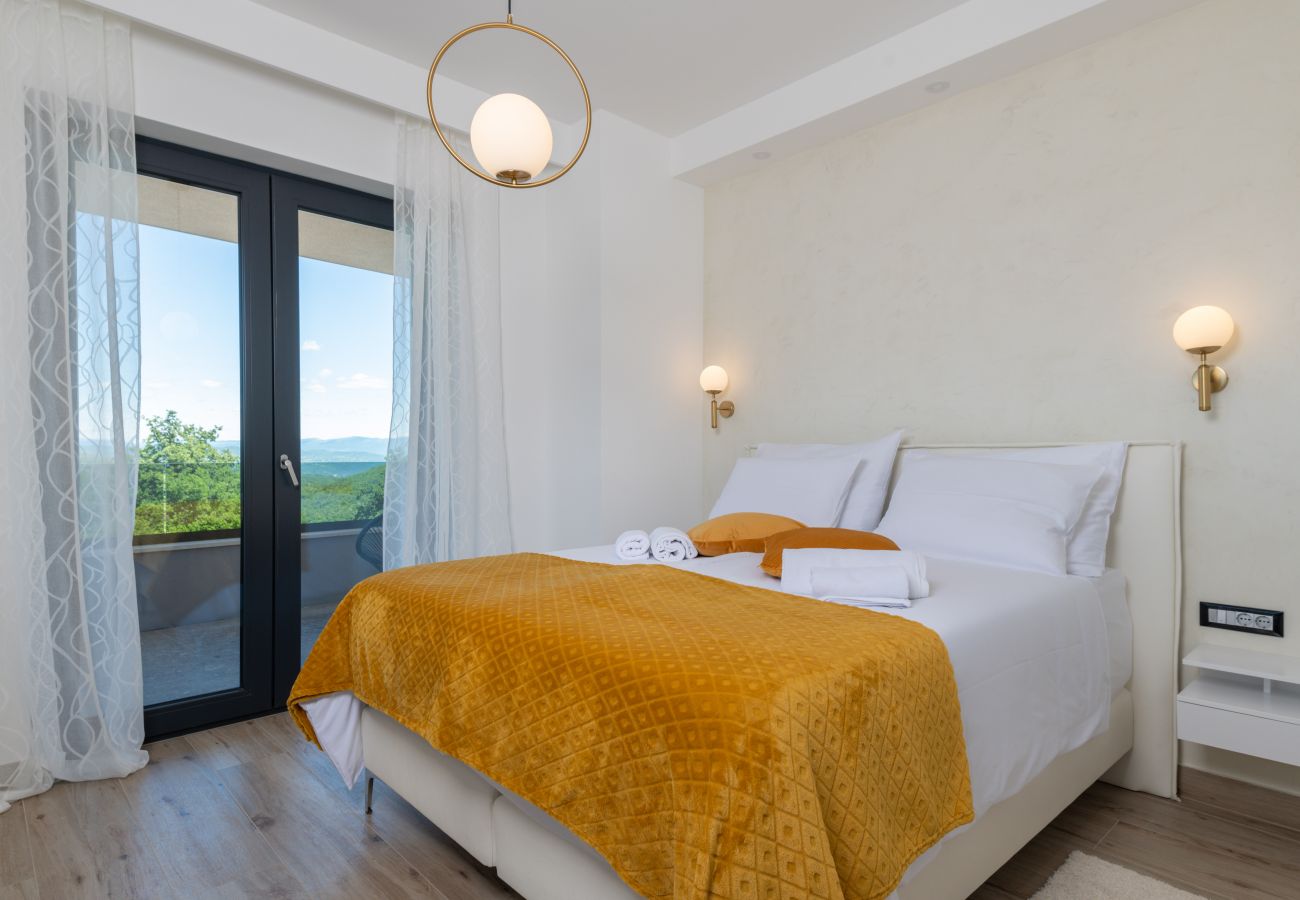 Villa in Sveta Nedelja - Luxury Villa Callista near Labin with kids playground, fitness and heated pool