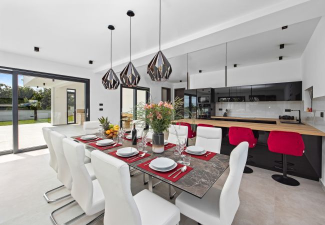 Villa in Juršici - Villa MaEm in Central Istria for families with Sauna, Whirlpool & Sea View Villa in Juršici - Villa MaEm in Central Istria for families with Sauna, Whirlpool & Sea View
