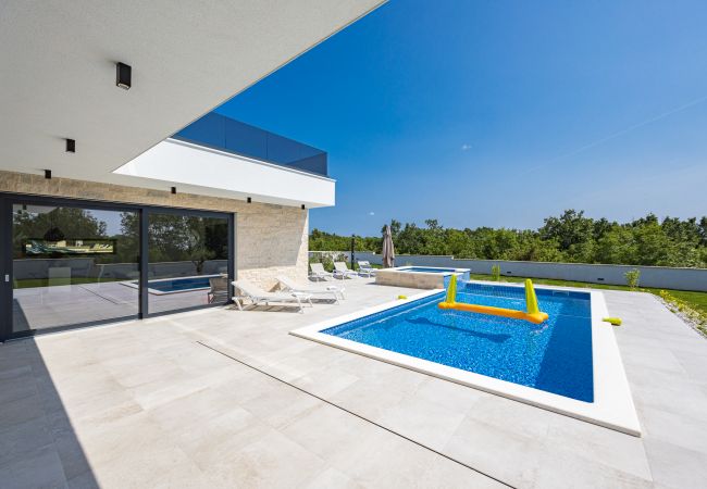 Villa in Juršici - Villa MaEm in Central Istria for families with Sauna, Whirlpool & Sea View Villa in Juršici - Villa MaEm in Central Istria for families with Sauna, Whirlpool & Sea View