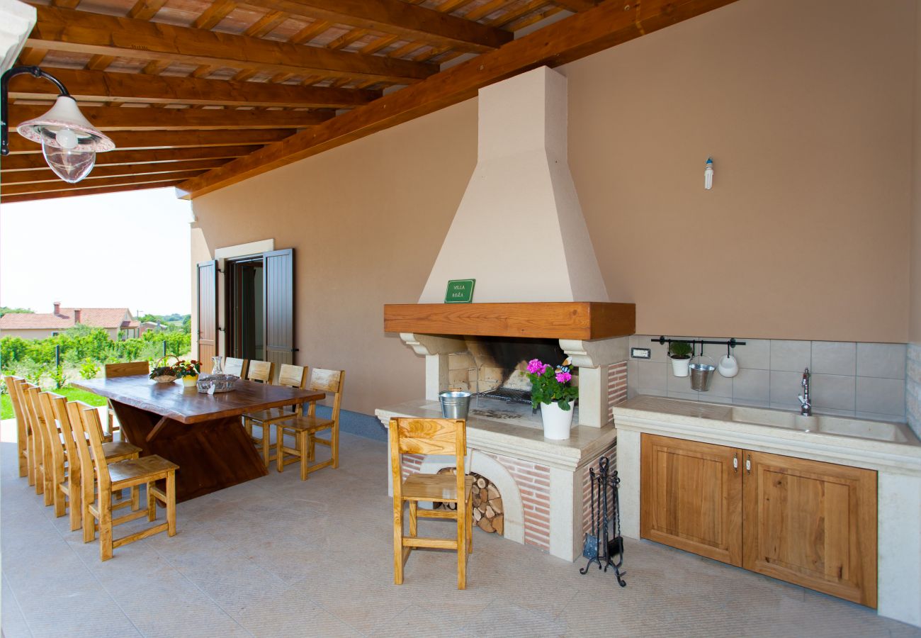 Villa in Tinjan - Villa Roza in Central Istria with whirlpool and playground for kids - pet friendly  