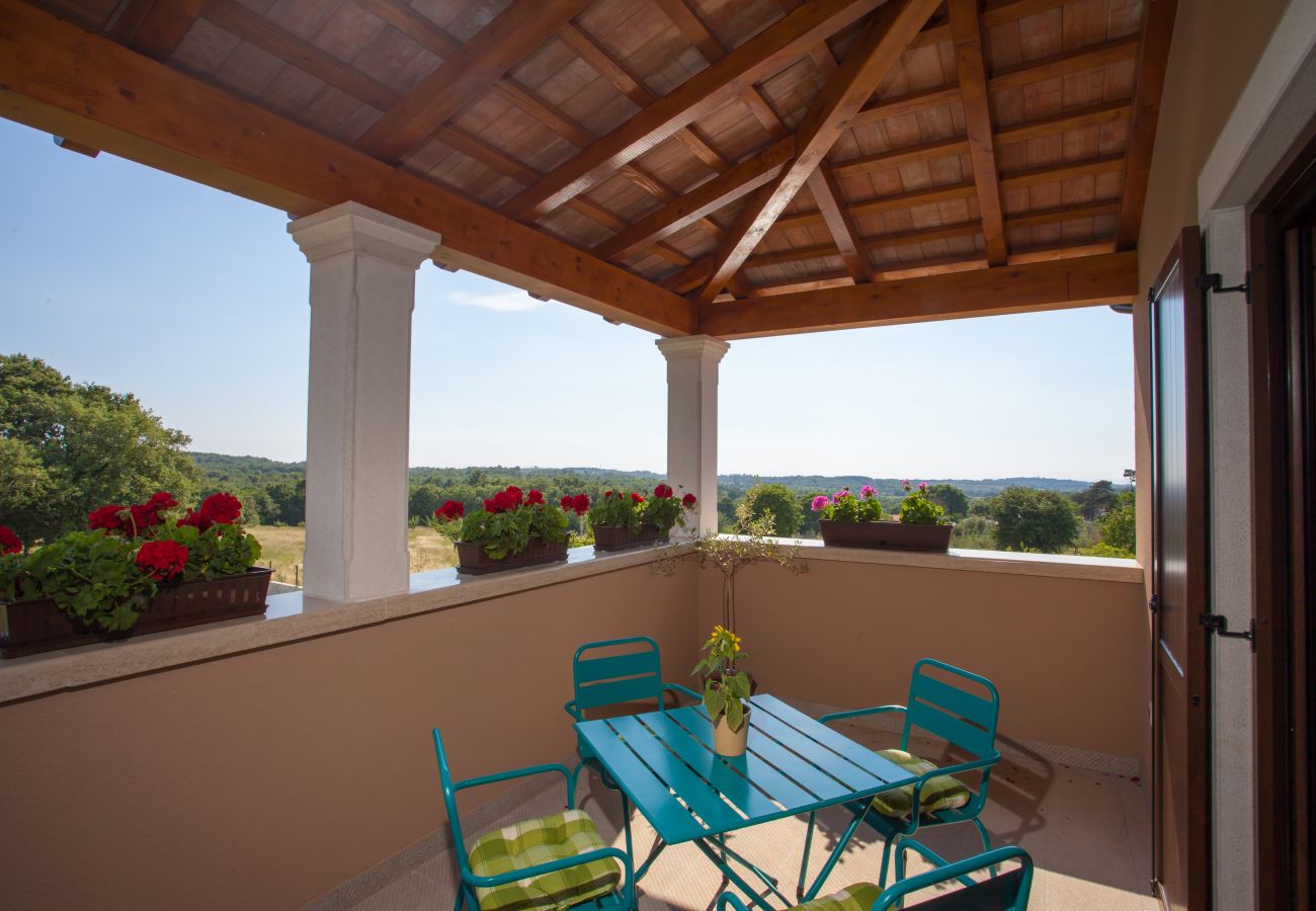 Villa in Tinjan - Villa Roza in Central Istria with whirlpool and playground for kids - pet friendly  