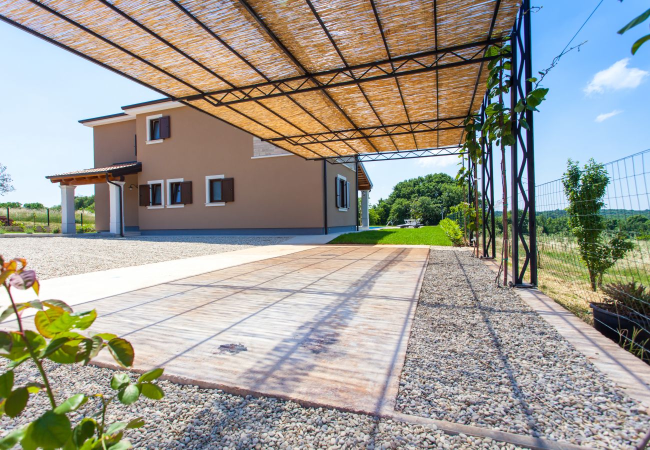Villa in Tinjan - Villa Roza in Central Istria with whirlpool and playground for kids - pet friendly  