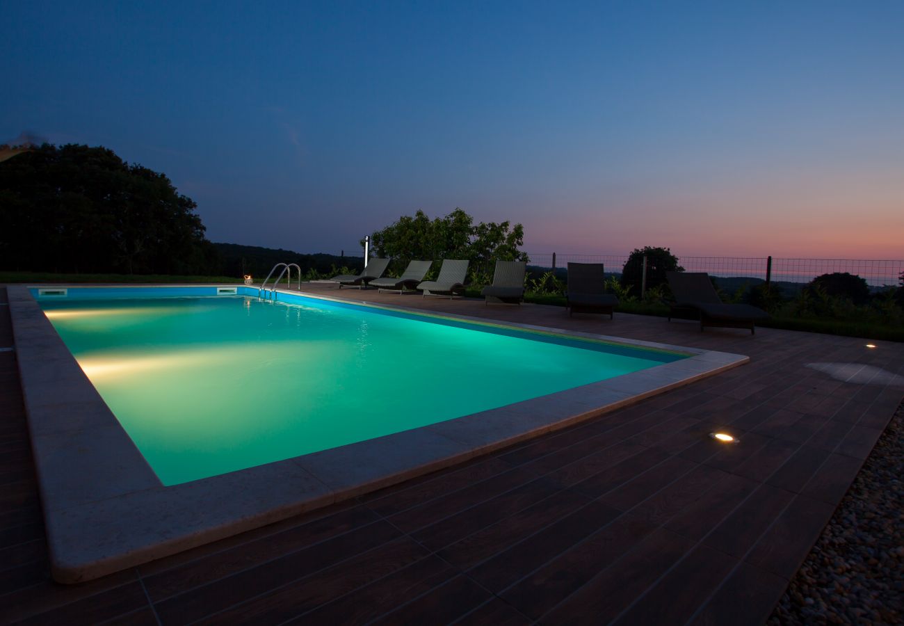 Villa in Tinjan - Villa Roza in Central Istria with whirlpool and playground for kids - pet friendly  