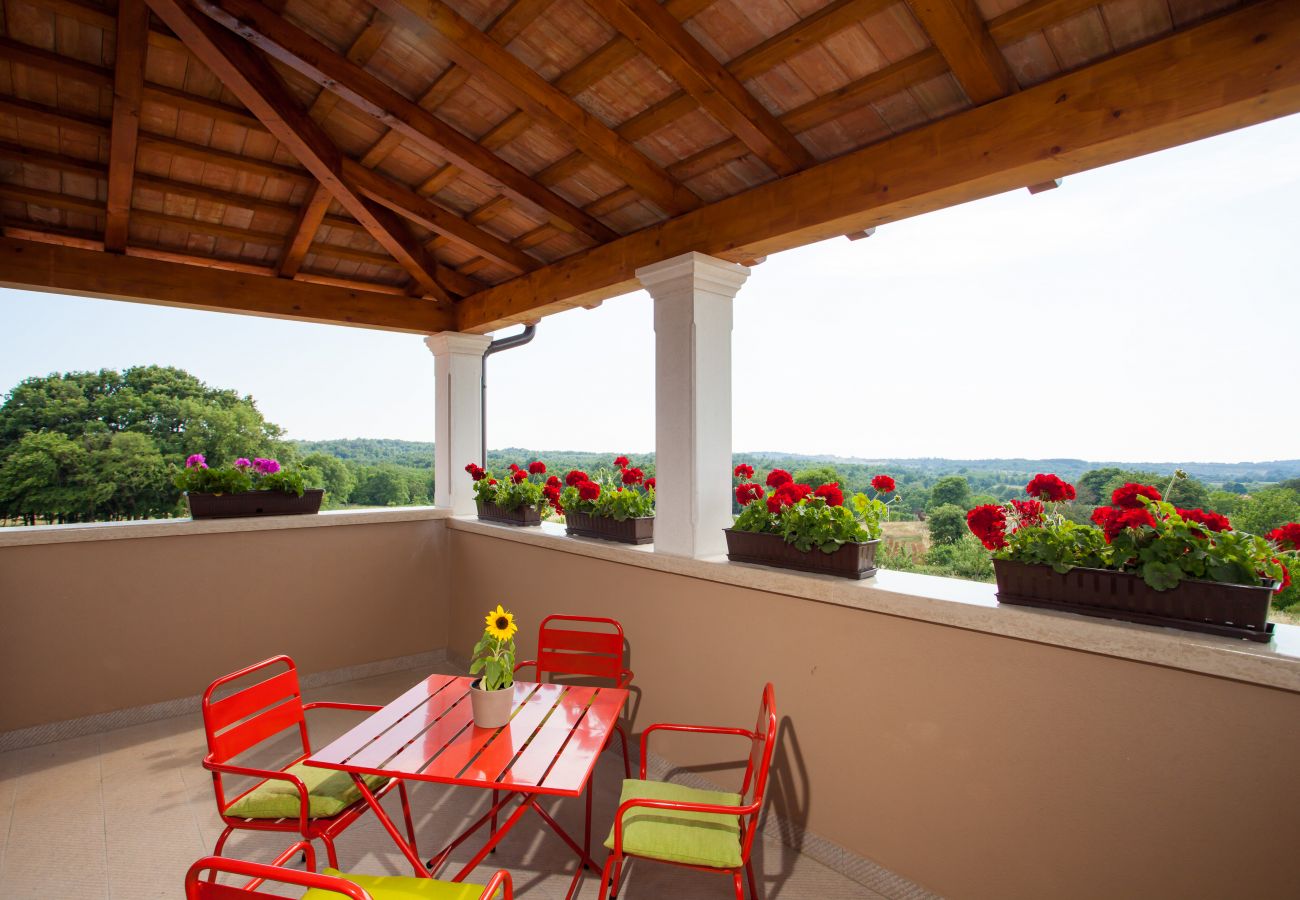 Villa in Tinjan - Villa Roza in Central Istria with whirlpool and playground for kids - pet friendly  
