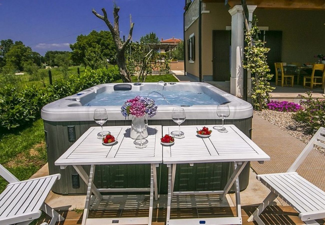 Villa in Tinjan - Villa Roza in Central Istria with whirlpool and playground for kids - pet friendly  