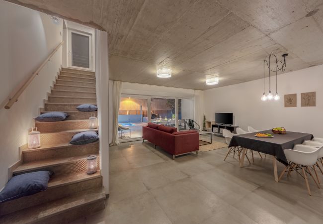 Villa in Ližnjan - Villa San for 6 persons in Medulin with fitness and only 2 km from the beach with sea view Villa in Ližnjan - Villa San for 6 persons in Medulin with fitness and only 2 km from the beach with sea view