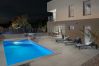 Villa in Ližnjan - Villa San for 6 persons in Medulin with fitness and only 2 km from the beach with sea view Villa in Ližnjan - Villa San for 6 persons in Medulin with fitness and only 2 km from the beach with sea view