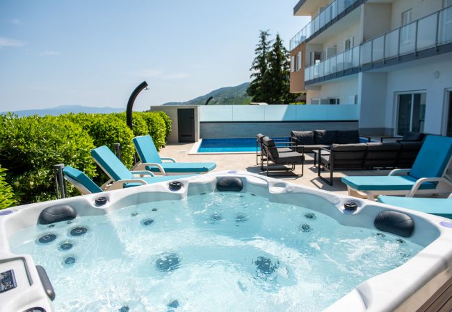 Villa in Opatija - Villa Sveti Petar in Opatija for 10 persons with sea view & whirlpool  Villa in Opatija - Villa Sveti Petar in Opatija for 10 persons with sea view & whirlpool