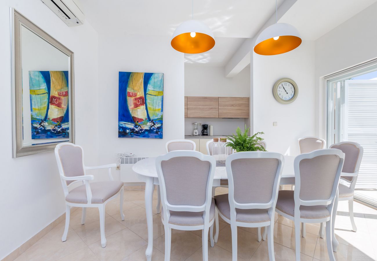 Villa in Opatija - Villa Sveti Petar in Opatija for 10 persons with sea view & whirlpool 