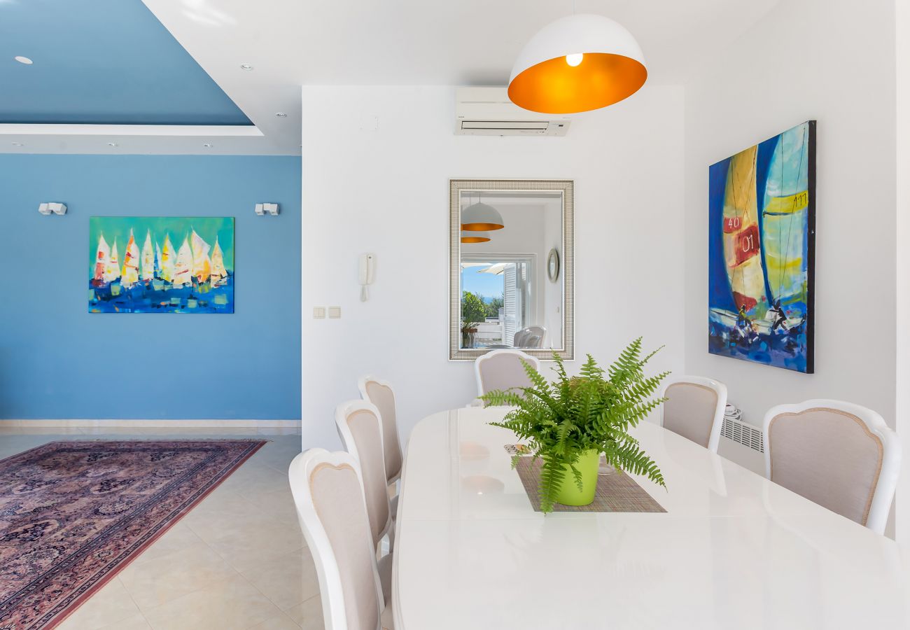 Villa in Opatija - Villa Sveti Petar in Opatija for 10 persons with sea view & whirlpool 