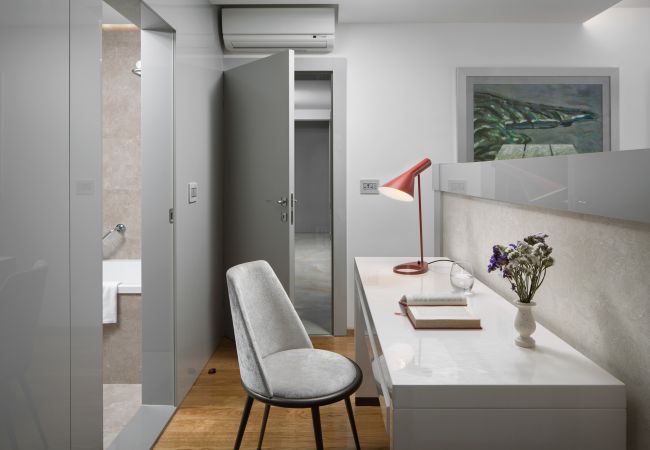 Villa in Duga Luka - Villa Vlastelini II near Labin - Rabac with sea view, beachfront and wellness Villa in Duga Luka - Villa Vlastelini II near Labin - Rabac with sea view, beachfront and wellness