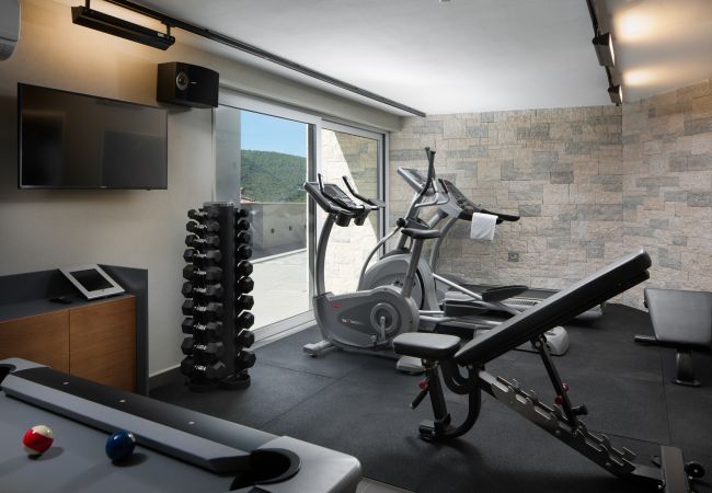 Villa in Duga Luka - Villa Vlastelini II near Labin - Rabac with sea view, beachfront and wellness Villa in Duga Luka - Villa Vlastelini II near Labin - Rabac with sea view, beachfront and wellness