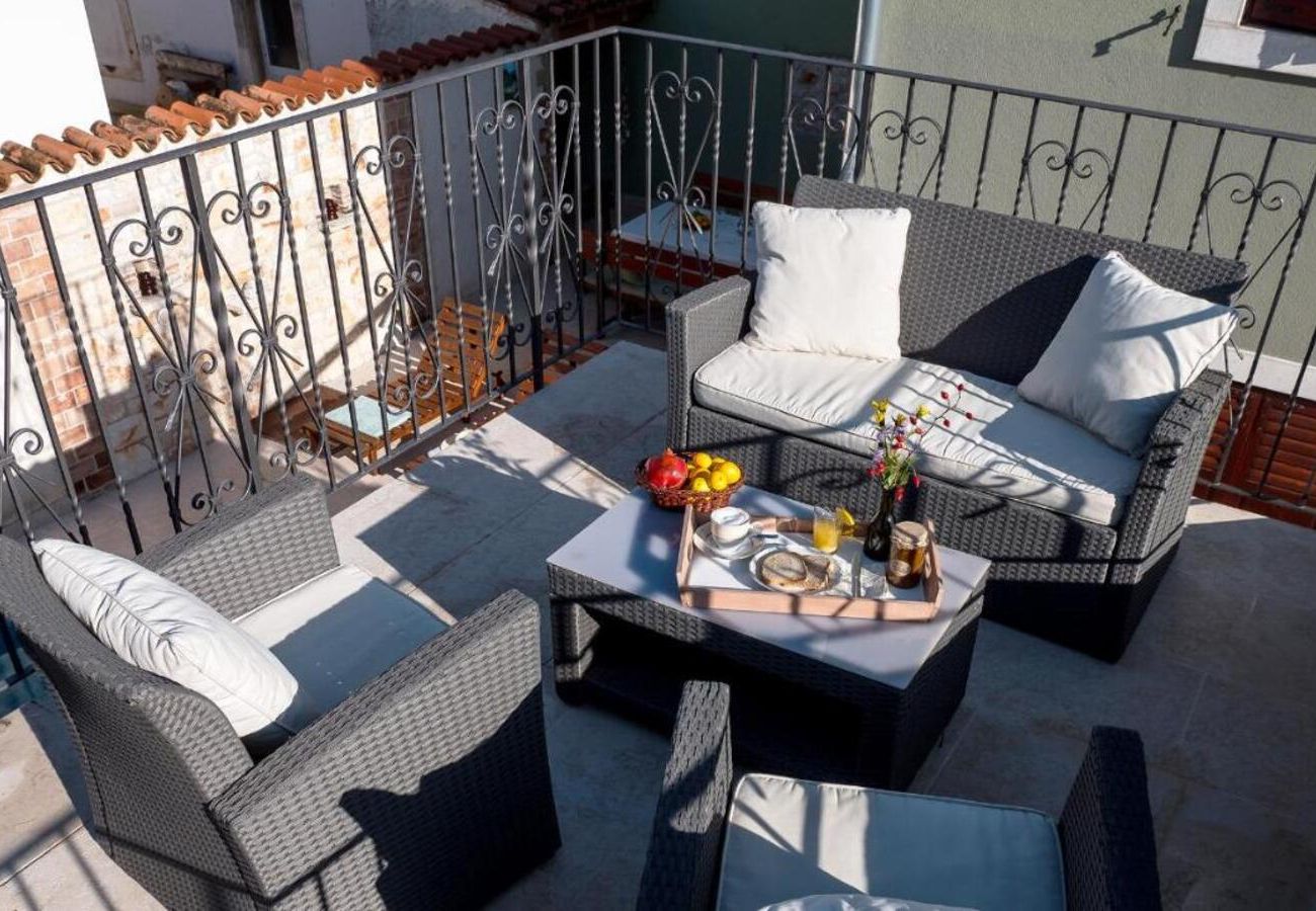 Villa in Marcana - Casa Menta near Pula for 10 persons - private villa for families & friends with wellness and pool heating