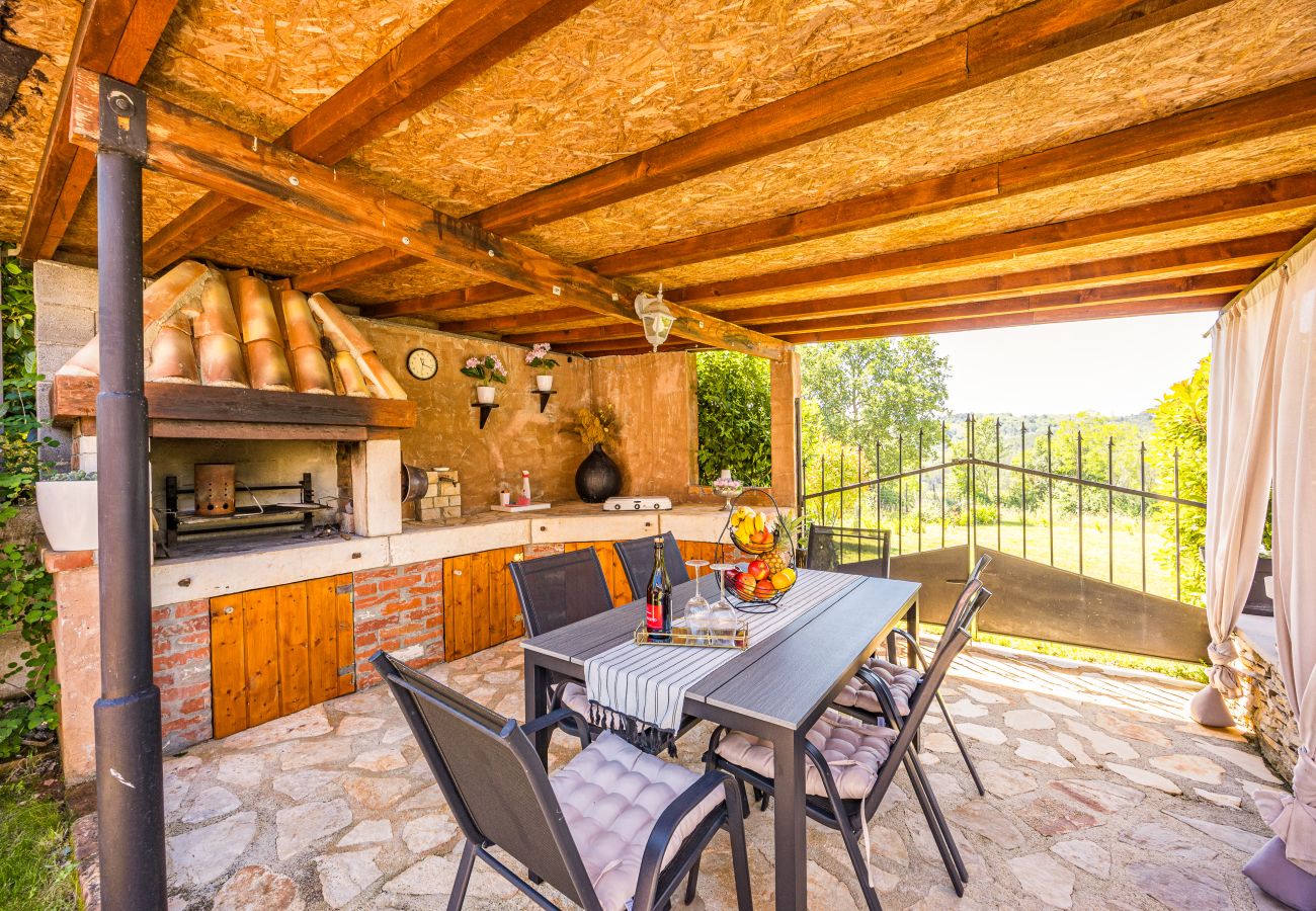 Villa in Oprtalj - Casa Sara and Sasha near Motovun with private pool - pet friendly truffle paradise