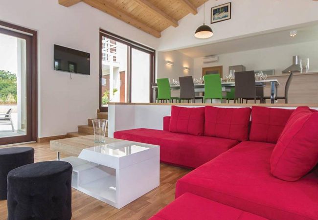Villa in Štokovci - Villa Dora in Central Istria kids friendly with private pool and playground for 10 persons Villa in Štokovci - Villa Dora in Central Istria kids friendly with private pool and playground for 10 persons