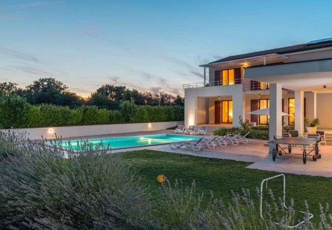 Villa in Štokovci - Villa Dora in Central Istria kids friendly with private pool and playground for 10 persons Villa in Štokovci - Villa Dora in Central Istria kids friendly with private pool and playground for 10 persons