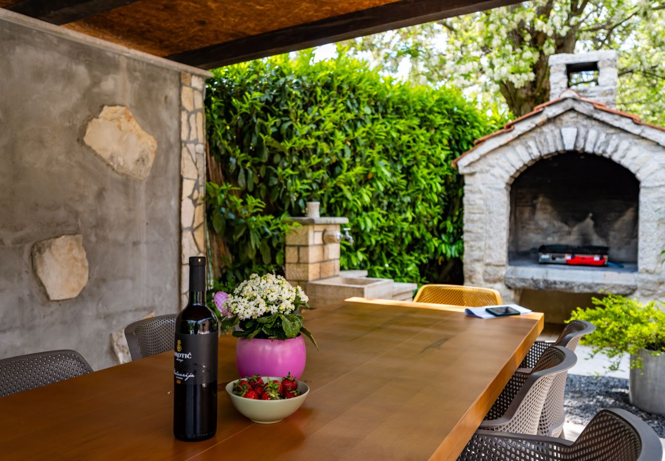 Villa in Svetvincenat - Villa Ferlini in Central Istria with private 10000 m2 garden, wellness & family activities on plot