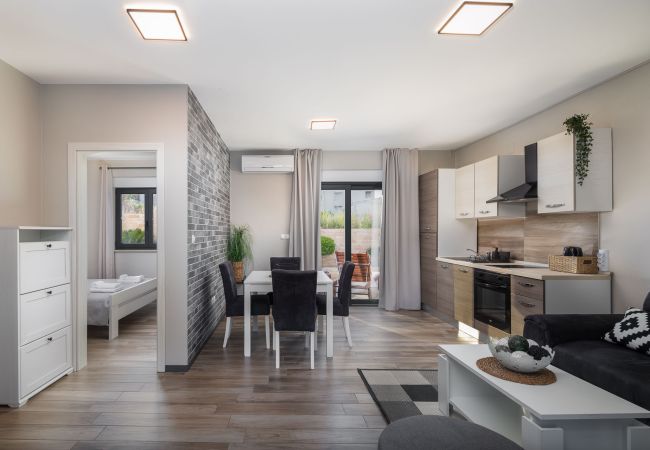 Villa in Pag - Villa Emma on Island Pag for 14 persons with sea view, wellness & pool heating Villa in Pag - Villa Emma on Island Pag for 14 persons with sea view, wellness & pool heating