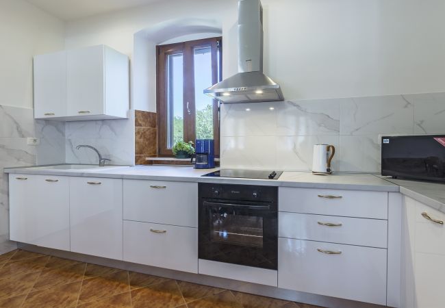 Villa in Labin - Villa Ana Labin for 12 person with 6 bedrooms & private pool Villa in Labin - Villa Ana Labin for 12 person with 6 bedrooms & private pool