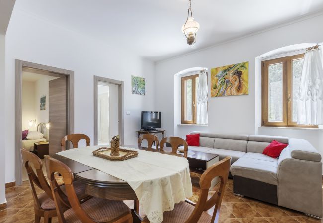 Villa in Labin - Villa Ana Labin for 12 person with 6 bedrooms & private pool Villa in Labin - Villa Ana Labin for 12 person with 6 bedrooms & private pool