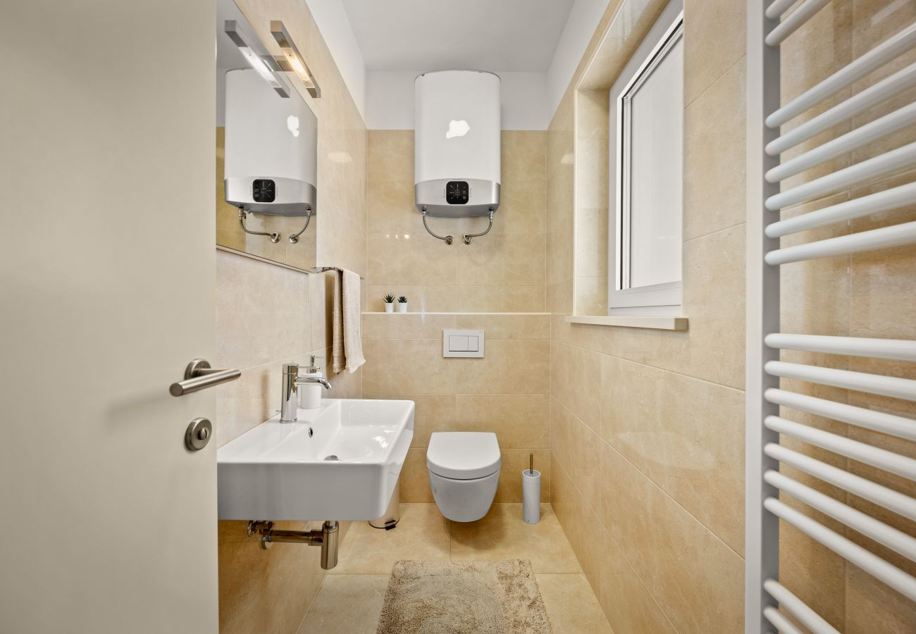 Villa in Krancici - Villa Silvia near Poreč for 10 people with infinity pool and large playground