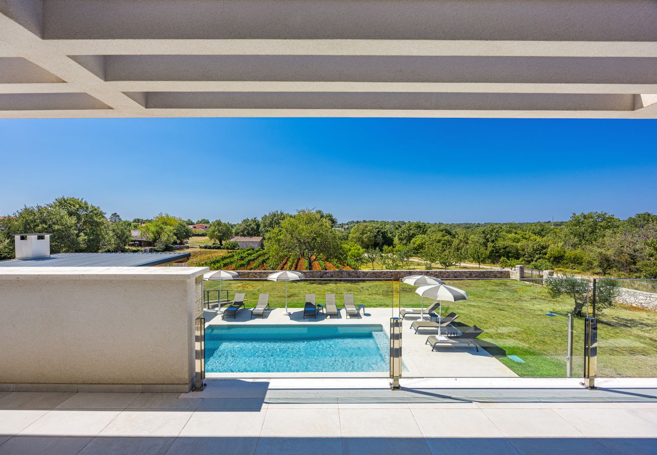 Villa in Cukrici - Villa Serena in Central Istria for 8 people with private heated pool 