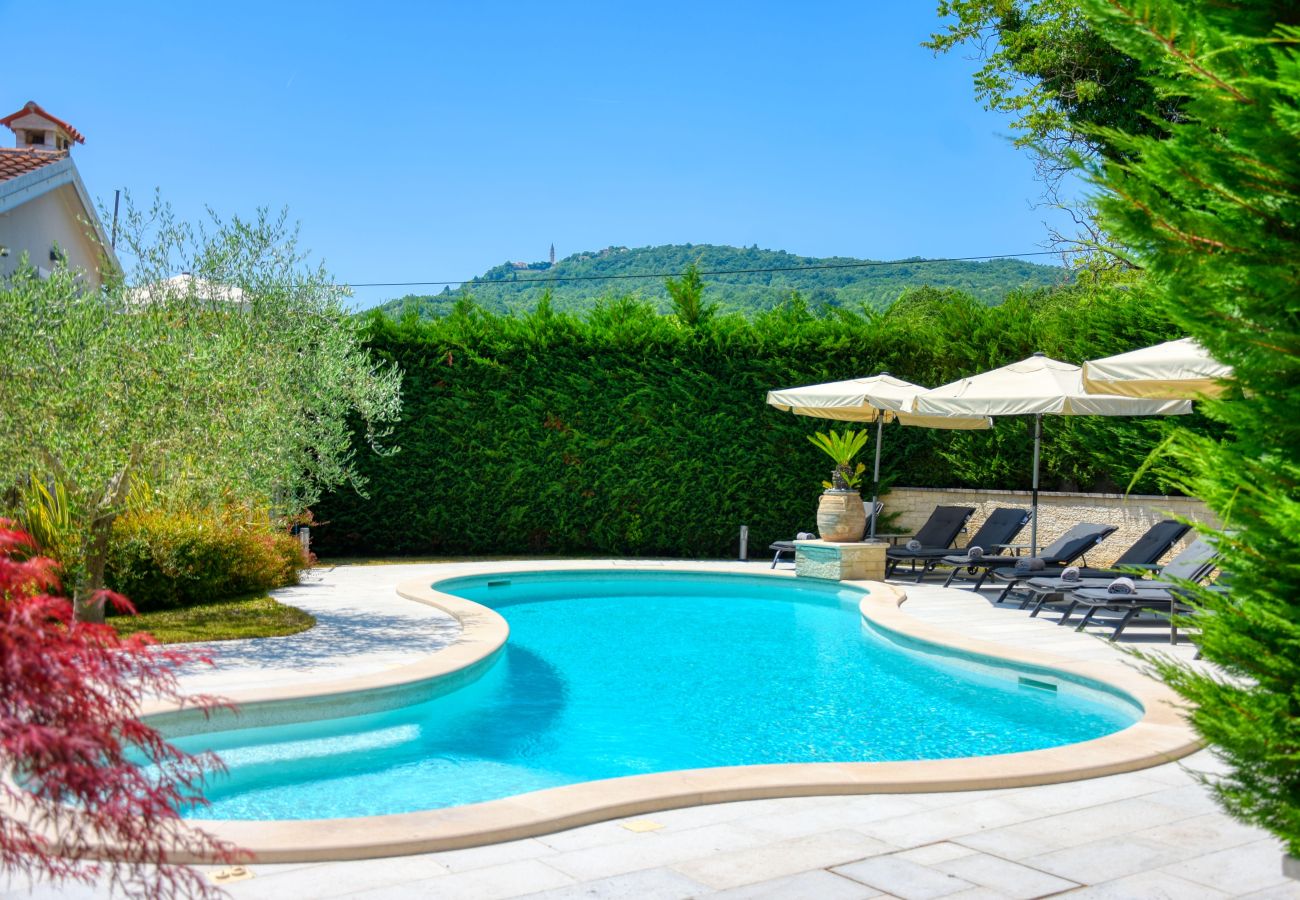 Villa in Pican - Villa Zita u Svicima for 10 people with jacuzzi & sauna in Central Istria