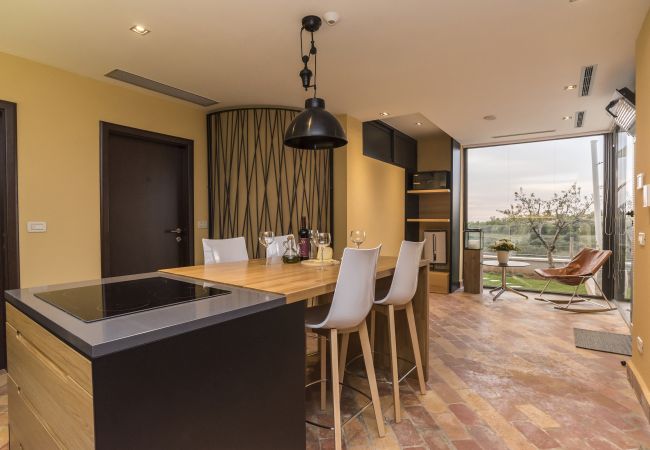 Villa in Merišce - Residence Monte near Umag for 8+2 people with heated infinity pool, spa & play room Villa in Merišce - Residence Monte near Umag for 8+2 people with heated infinity pool, spa & play room