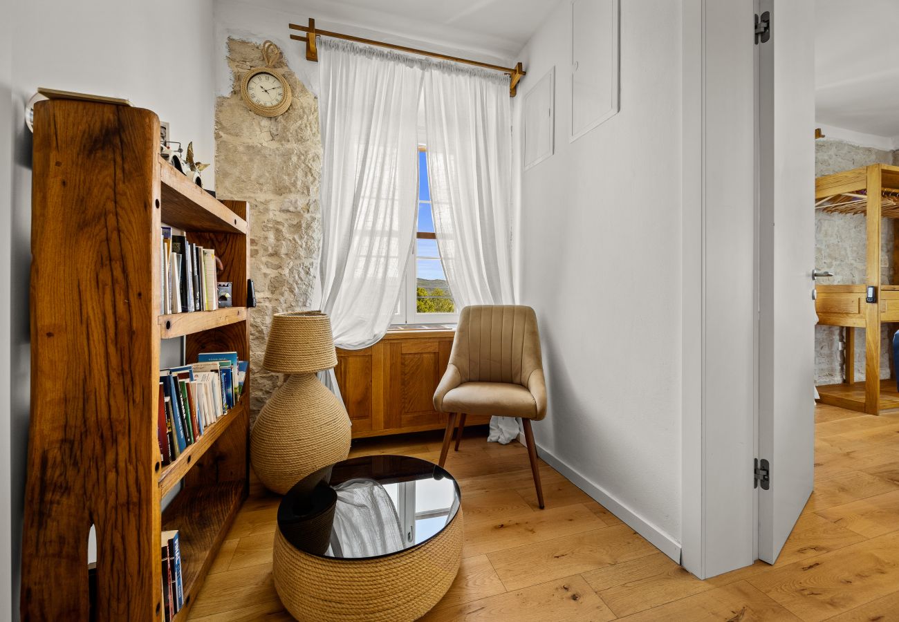 Villa in Žudetici - Villa Blazeni Miroslav Bulesic in Central Istria for 8 people with private heated pool and sauna