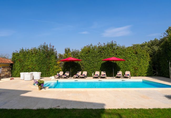Villa in Porec - Villa Duga in Poreč for 12 people with sea view & only 1,2 km from beach Villa in Porec - Villa Duga in Poreč for 12 people with sea view & only 1,2 km from beach