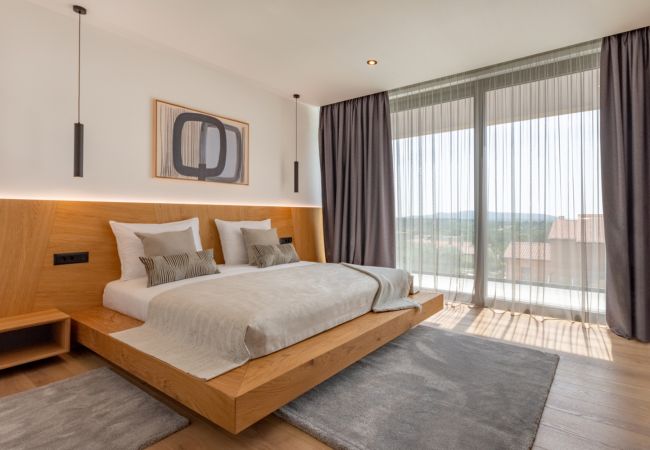Villa in Nedešcina - Villa Valpinia for 8 people in Labin - Rabac with 40 m2 heated pool, indoor jacuzzi & sauna Villa in Nedešcina - Villa Valpinia for 8 people in Labin - Rabac with 40 m2 heated pool, indoor jacuzzi & sauna