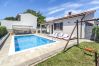 Villa in Marcana - Holiday House Gortan for 7 people near Pula with children playground and heated pool - pet friendly Villa in Marcana - Holiday House Gortan for 7 people near Pula with children playground and heated pool - pet friendly