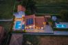 Villa in Marcana - Holiday House Gortan for 7 people near Pula with children playground and heated pool