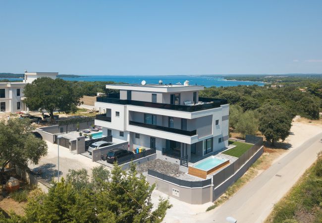 Villa in Štinjan - Villa Loreta near Fažana for 7 + 1 people with luxury private jacuzzi only 600 meters from sea Villa in Štinjan - Villa Loreta near Fažana for 7 + 1 people with luxury private jacuzzi only 600 meters from sea
