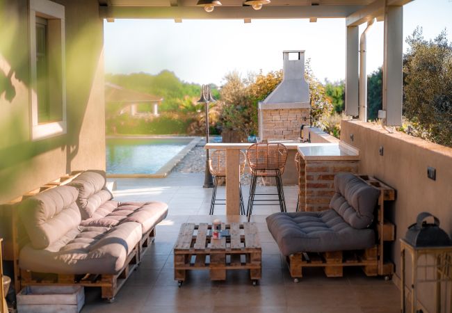 Villa in Višnjan - Villa Moonlight 2 for 12  persons near Poreč with private heated pool - 45 m2 & playground Villa in Višnjan - Villa Moonlight 2 for 12  persons near Poreč with private heated pool - 45 m2 & playground