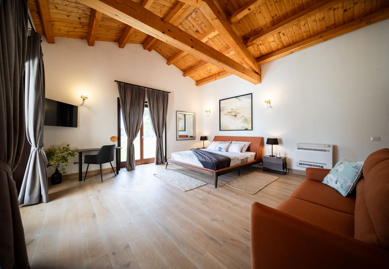 Villa in Hrboki - Villa Antea for 10 people near Barban with heated pool 75 m2 - welness & large garden