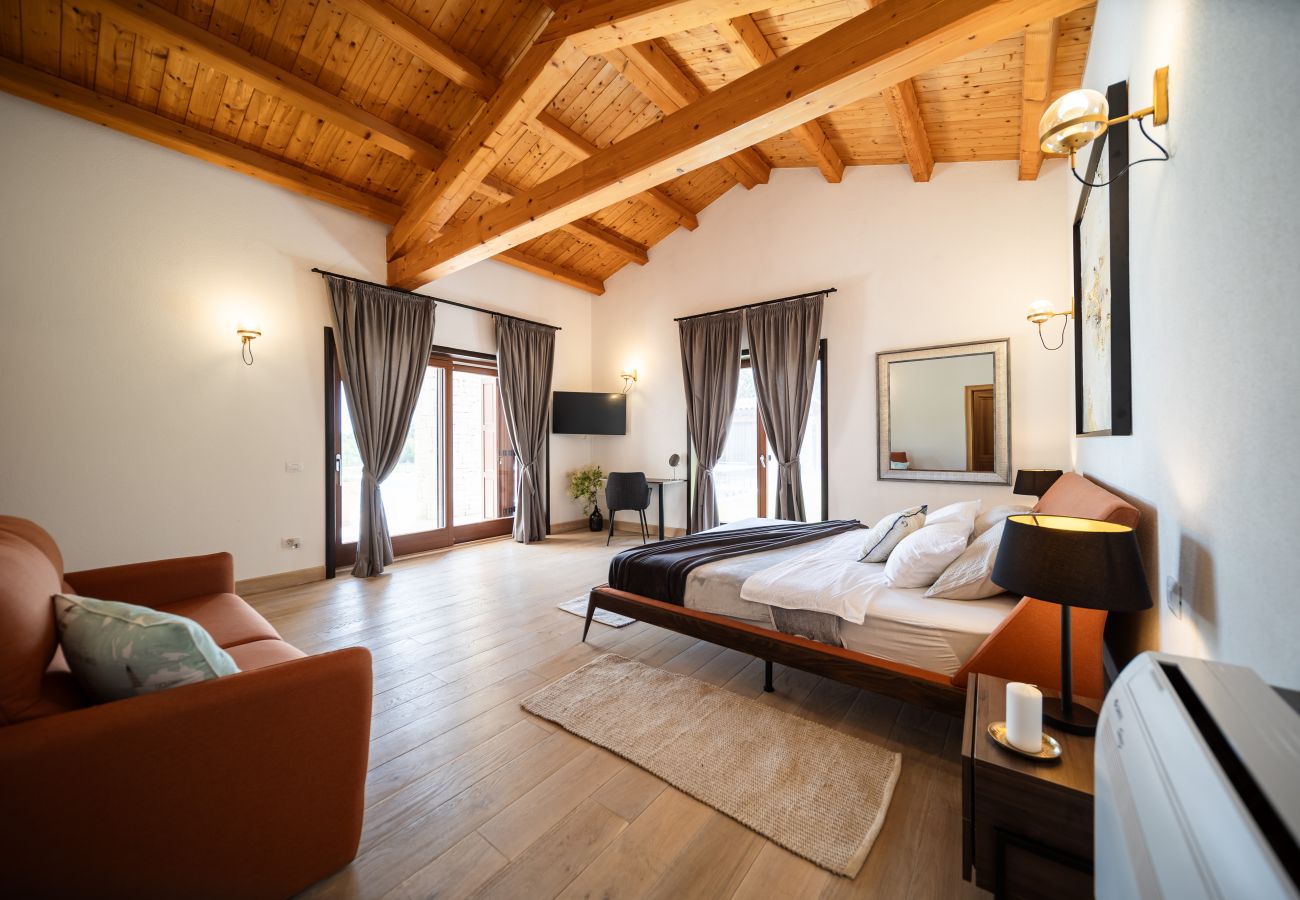 Villa in Hrboki - Villa Antea for 10 people near Barban with heated pool 75 m2 - welness & large garden